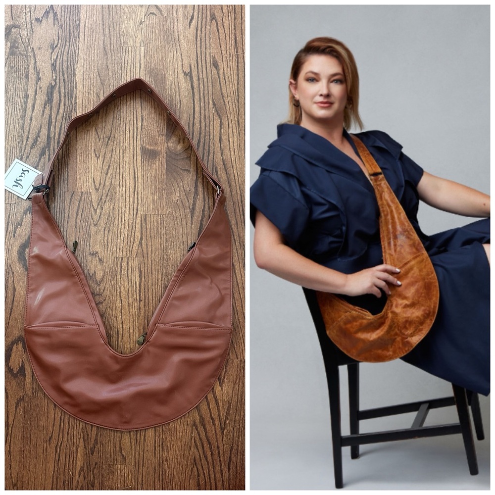 Leather Sash Bag